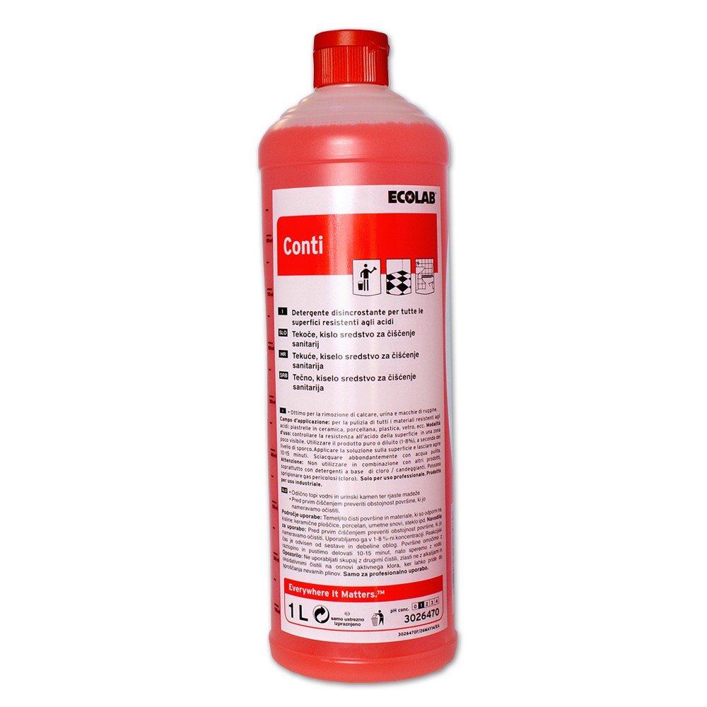 Čistilo za sanitarije Conti, 1 l